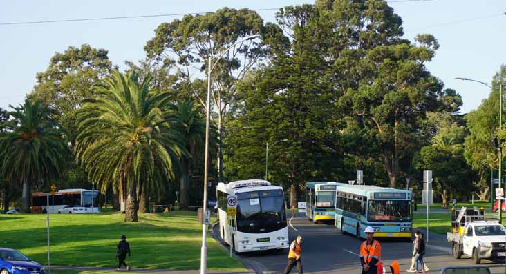 Ventura Volvo B7R Volgren SC222 635 and Scania L113CRL Volgren CR221L 801 & 809